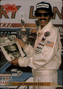 1993 Action Packed #72 Richard Petty Braille