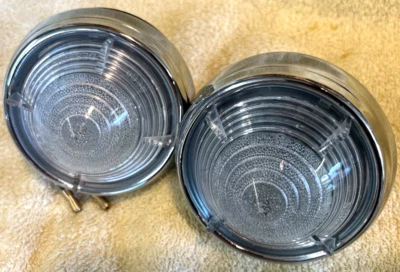 NEW PAIR SIDE LIGHT LUCAS STYLE L539 LAMPS MGA 1500 TWIN CAM SUNBEAM ROVER COBRA - Изображение 1 из 2