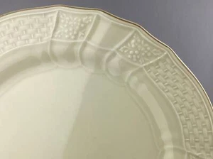 4 Mikasa Tivoli Elfenbein Speiseteller D1000 Vintage - Bild 1 von 5