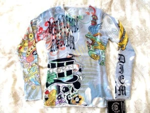 MINT A&G Amal Guessous Cashmere Sweater Size Women S Irezumi Tatto F8WA44P-04 U - Picture 1 of 3