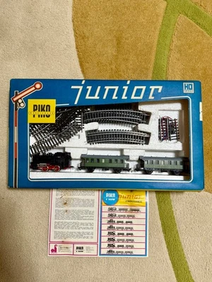 Juego de tren vintage PIKO Junior escala HO Foto 1 de 4