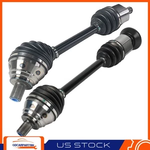 Pair Front CV Axles for Audi Q3 Quattro 2009-2018 Volkswagen Tiguan Limited - Picture 1 of 13