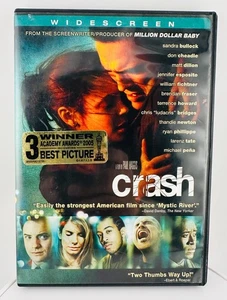 Crash DVD (2004) Sandra Bullock Don Cheadle Thandie Newton Pre-Owned Lionsgate - Bild 1 von 3