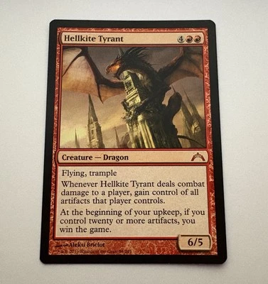 Magic the Gathering MTG Hellkite Tyrant Gatecrash 94/249 Mythic NM - Image 1 of 2
