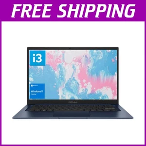Daily Vivobook Laptop, 14" FHD, 8GB RAM, Windows 11, Blue - Picture 1 of 8