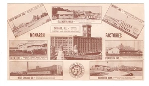 1942 MONARCH KAFFEE WERBUNG COVER MIT WERBEMETER BOSTON MA  - Bild 1 von 2