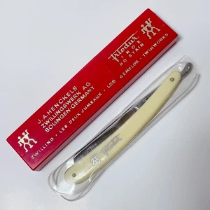 Navaja recta vintage J.A.HENCKELS Friodur SOLINGEN: JPN - Imagen 1 de 6