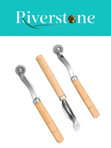 Herramienta de marcado a medida Riverstone de 3 piezas rueda de costura tela de cuero suave - Imagen 1 de 3
