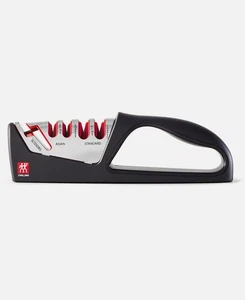 ZWILLING Razor-Sharp 4-Stage Pull Through Knife Sharpener with Shear Sharpener - Picture 1 of 2