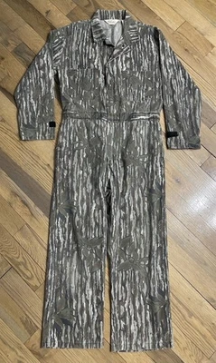 复古 Walls Realtree 迷彩狩猎工作服美国制造男式中号短款 — 第 1/4 张图片