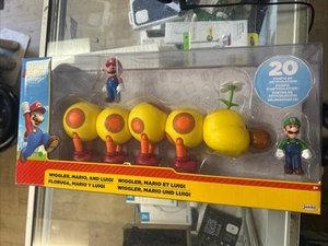 Jakks Pacific Super Mario Wiggler Luigi Set World of Nintendo  - Bild 1 von 4
