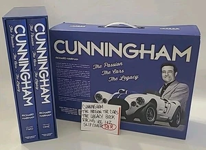 Cunningham The Cars The Passion Legacy Book Racing Volume One & Two Slipcover - Foto 1 di 24