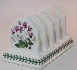 Portmeirion Jardín Botánico 4 Ranuras Estante para Tostadas Años 80 Excelente - Imagen 1 de 7