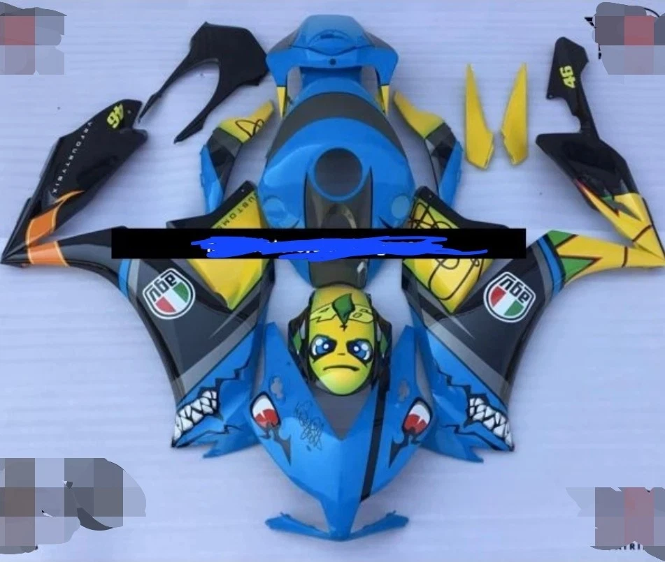 Комплект обтекателей 2012 2013 2014 2015 2016 Honda CBR1000RR Blue Shark Valentino Rossi - Изображение 1 из 1