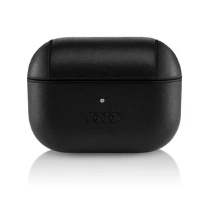 Audi Airpods Pro Kopfhörer Hülle Case Etui Schutzhülle Leder schwarz 3152200400 - Bild 1 von 4