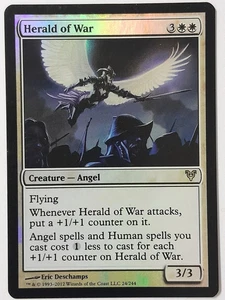Herald of War (Foil) - NM Near Mint - AVR Avacyn Restored - MTG - Picture 1 of 1
