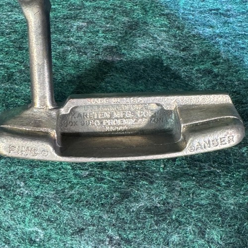 Ping Redwood Anser Putter Steel Right Black Dot 34.5in | eBay