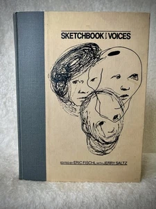 Sketchbook with Voices (1986) Eric Fischl Jerry Saltz Hardcover Art Book Unused - Picture 1 of 9