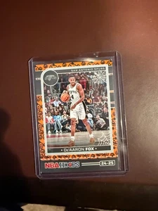 Aros embrujados Panini 2024-25 - De'Aaron Fox - Calabazas paralelas No.147 - Imagen 1 de 4