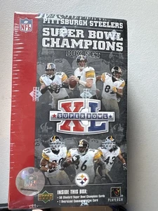 Pittsburgh Steelers Super Bowl XL Champions Box Set Upper Deck Sealed - Bild 1 von 4