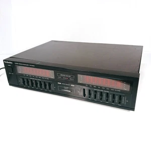 Technics Stereo Graphic Equalizer SH-D5000 100V 10W Tasted Working Japan AH016 T - Picture 1 of 21