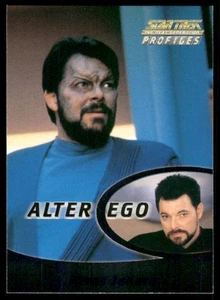 Profili SkyBox Star Trek The Next Generation 2000 #AE8 Rivas Jakara Alter Ego - Foto 1 di 2