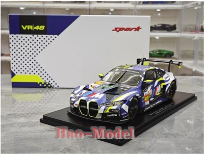 Spark 1:18 2024 Le Mans endurance race BMW M4 GT3 Resin Diecast Model Car Gifts - Image 1 of 4