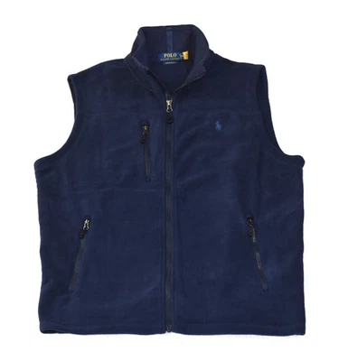 Polo Ralph Lauren Mockneck Performance Vest Brushed Fleece Full-Zip 3XB NWT - Image 1 of 4