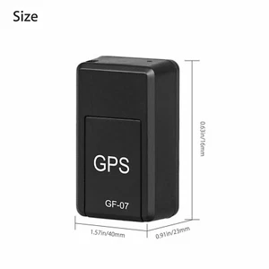 Magnetic Mini GPS Real Time Car Locator Tracker GSM/GPRS Tracking Device US GF07 - Picture 1 of 17