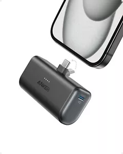 Anker Nano 5000mAh Powerbank 22,5W Faltbarer USB-C Konnektor mit iPhone 15/14/13 - Bild 1 von 7