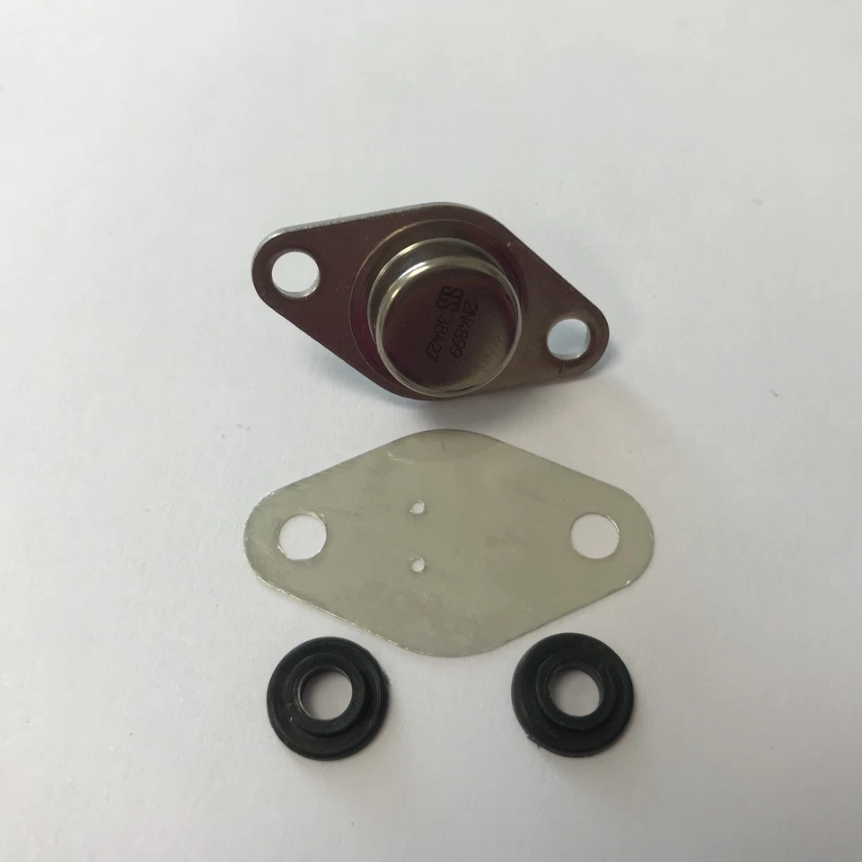 2N4899 SGS TO66 POWER TRANSISTOR WITH MICA AND BUSHES NEW x1PC - Image 1 of 1