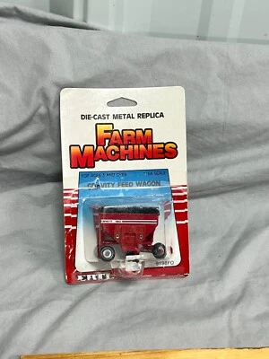 Vagón de gravedad Brent 450 rojo fundido a presión implemento de granja Ertl 1:64 de colección Foto 1 de 4