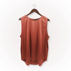 Eileen Fisher Seidentop Damen XL glänzend Arbeit Karriere ruhig Luxus Lagenlook zeitlos - Bild 1 von 22