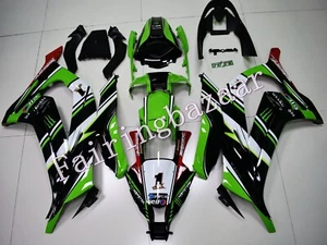 Fit for ZX10R 2011-2015 Green Black White Red ABS Injection Bodywork Fairing Kit - Bild 1 von 8