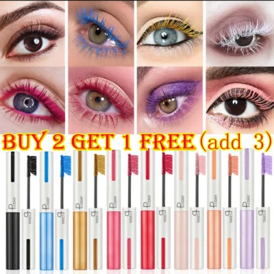AU Rainbow Multi-coloured Eye Length Eyelash Makeup Bright Colorful Mascara - image 1 of 4