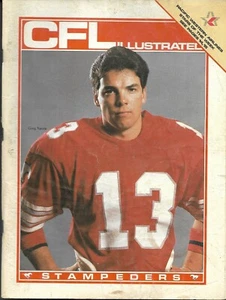 Ottawa Rough Riders - Calgary Stampeders 1985 Official Program #13 Greg Vavra - Picture 1 of 1