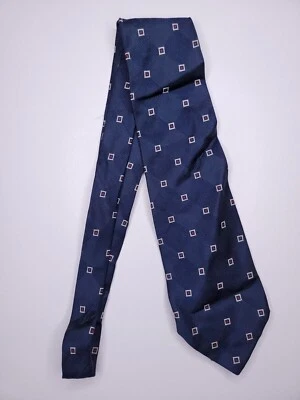 Corbata formal para hombre de hoy 58"Lx3.75"W Corbata de cuello azul marino Foto 1 de 4