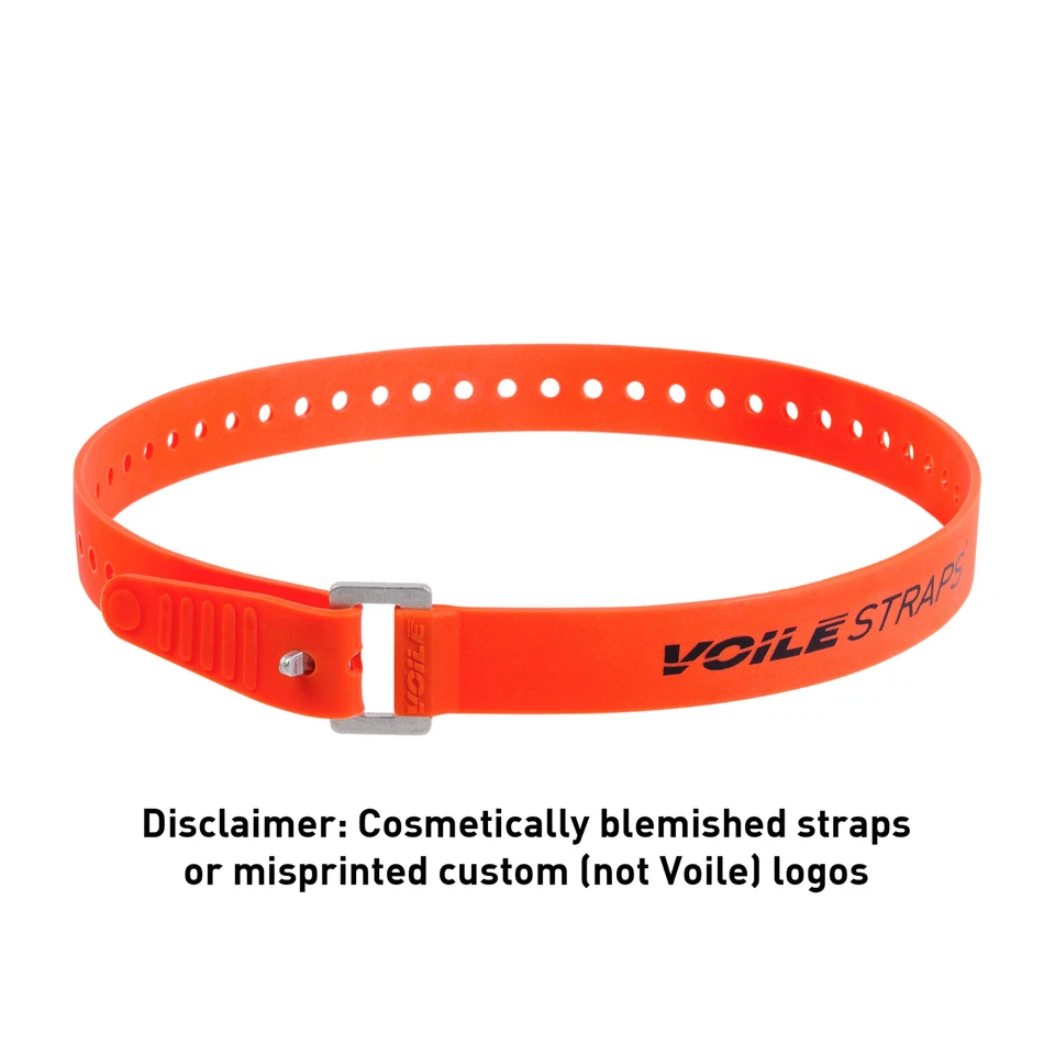 Voile Straps XL Aluminum Buckle, 32 inch, Cosmetic Blems, Custom Misprints - Image 1 of 1
