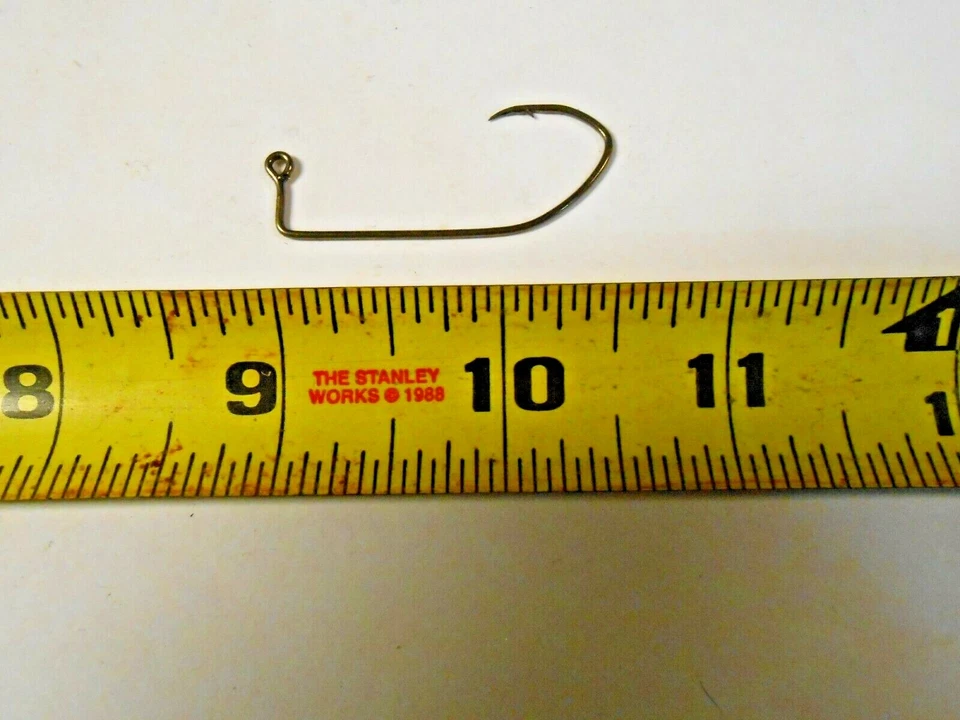 Ganchos de plantilla Eagle Claw PRO V Lil Nasty bronce 100 ct Foto 1 de 1