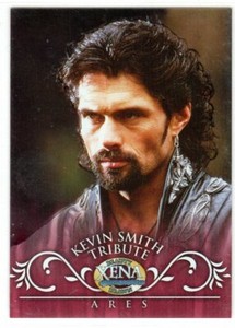 XENA BEAUTY & BRAWN KEVIN SMITH TRIBUTE INSERT TRADING CARD KS3 ARES