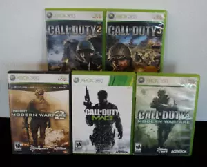 Call Of Duty 2-4 + COD: Modern Warfare 2 y 3 (paquete de 5 juegos) - Imagen 1 de 20