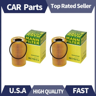 Kit de filtro de aceite de motor Mann 2 piezas para Porsche Boxster H6 1997-1999 2,5 L UA21 Foto 1 de 2