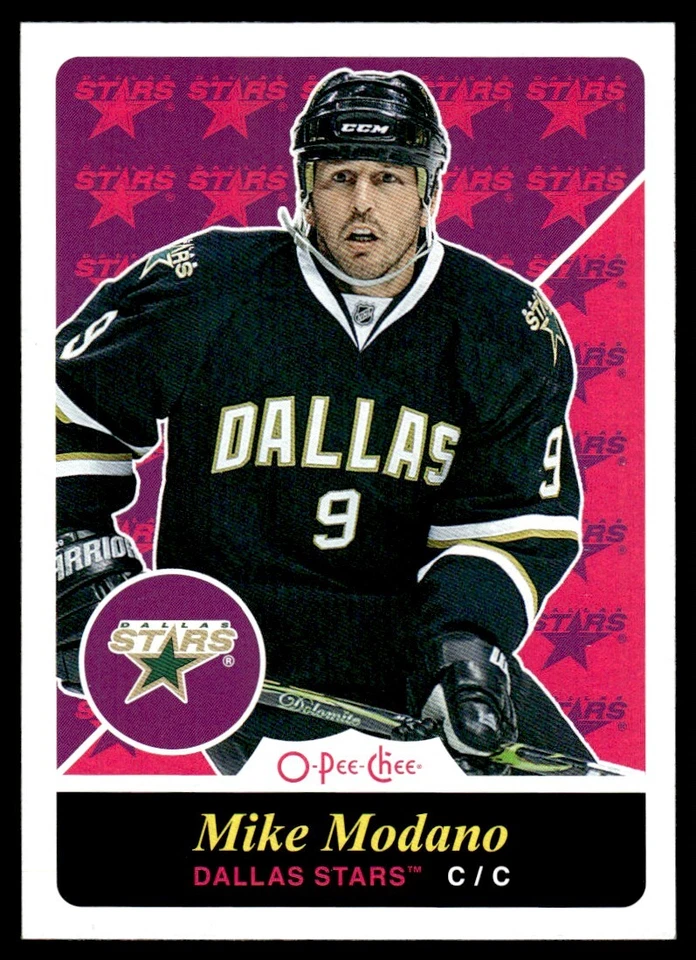 2015-16 O-Pee-Chee Retro Mike Modano Dallas Stars #553 R134 - Image 1 of 2