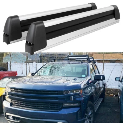 Barra transversal portaequipajes de techo para Chevy Silverado 1500 2500 Foto 1 de 4