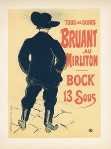 Toulouse-Lautrec lithograph poster (printed by Mourlot) 4565758 - Picture 1 of 1