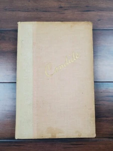 Vtg 1930 Candide Voltaire illustrated by Adrien Moreau HC Tree & Jacobs HB Book - Imagen 1 de 9
