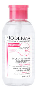 Bioderma Sensibio H2O with Pump 16.7 fl oz500 ml. Facial Cleanser