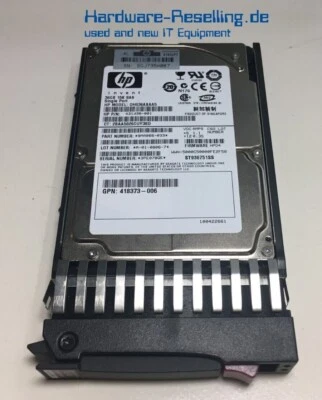 HP 36GB 15k SAS DH036ABAA5 431930-001 9MA066-033 2,5 " HDD 418373-006 432322-001 - Immagine 1 di 2
