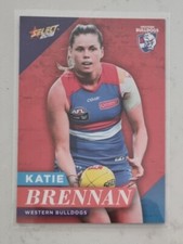 RC AFLW 2018 Select Western Bulldogs - Katie Brennan Rookie Card No.253