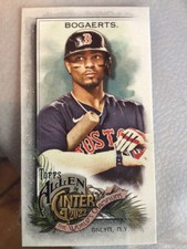 2022 Topps Allen & Ginter #43 Xander Bogaerts Mini Allen & Ginter back A&G